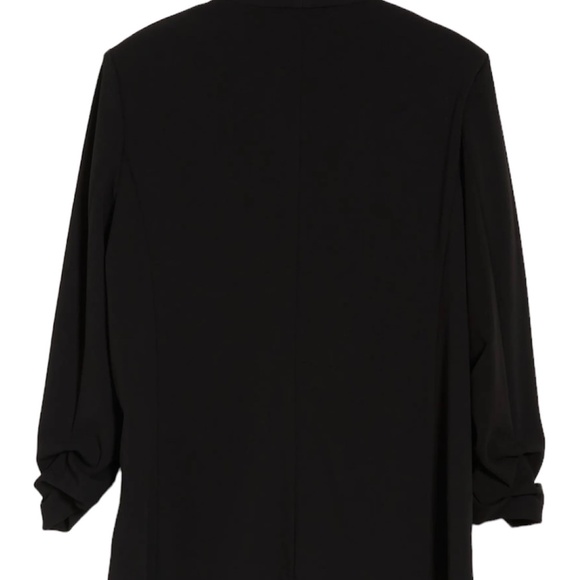 T Tahari - Collarless Open Front Blazer - XL - Picture 2 of 6